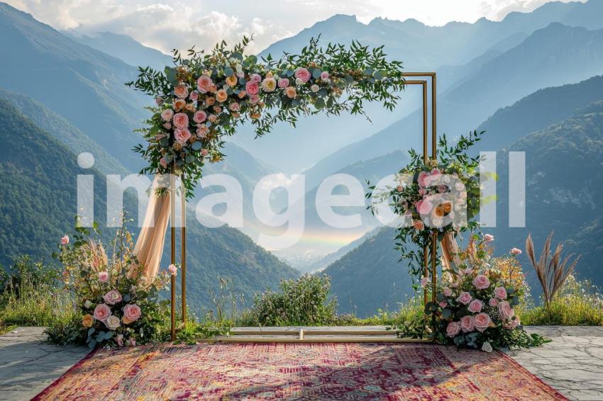 3267 Floral Arch