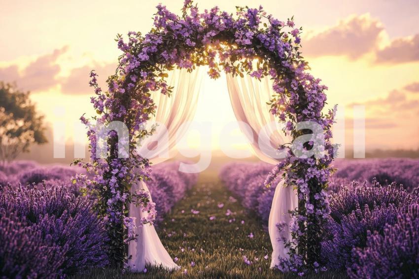 3286 Floral Arch