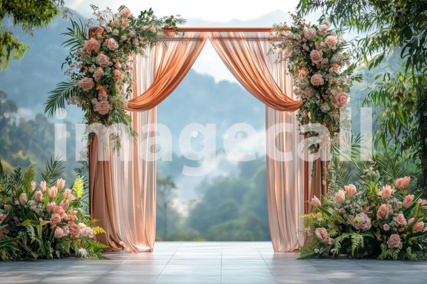 3297 Floral Arch