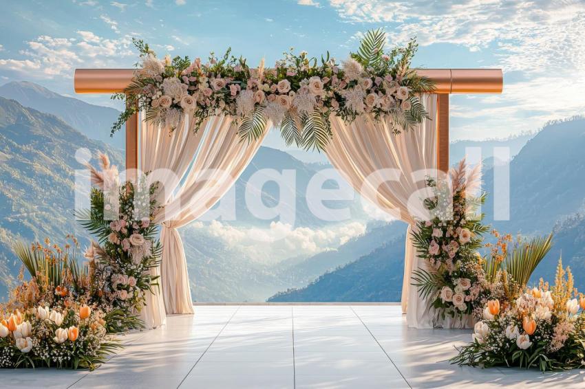 3298 Floral Arch