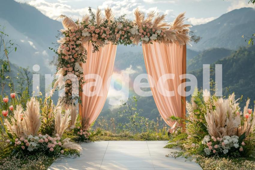 3299 Floral Arch