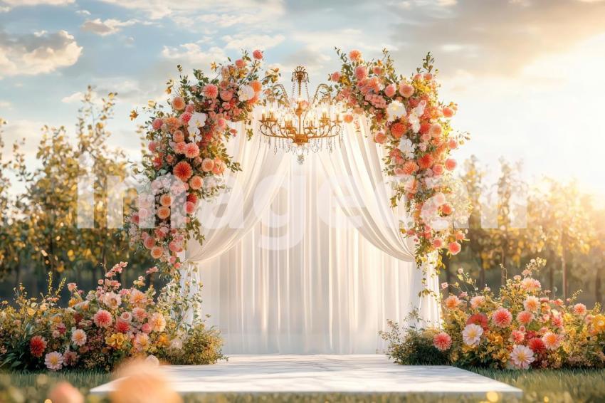2144 Floral Arch