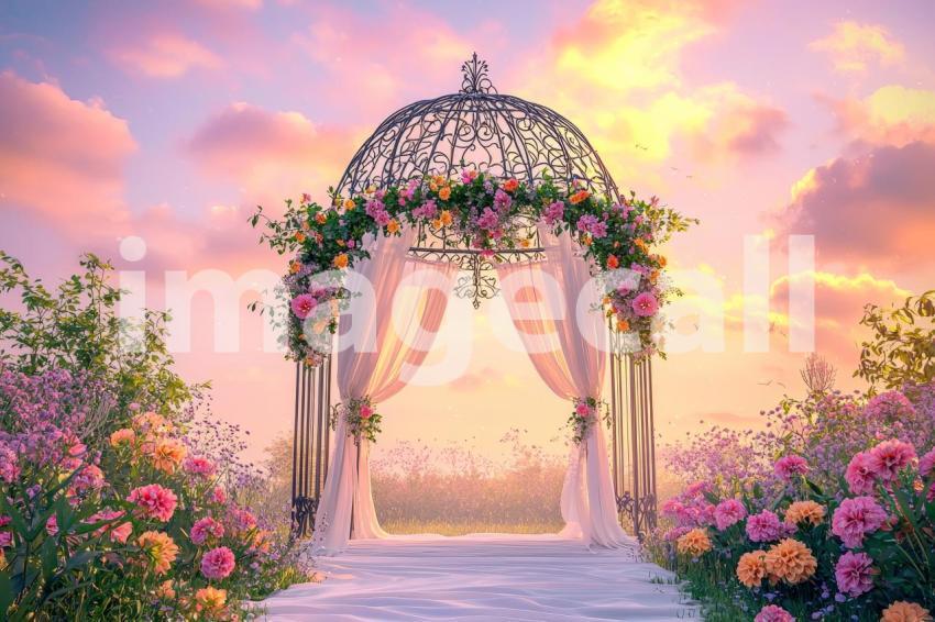 2147 Floral Arch