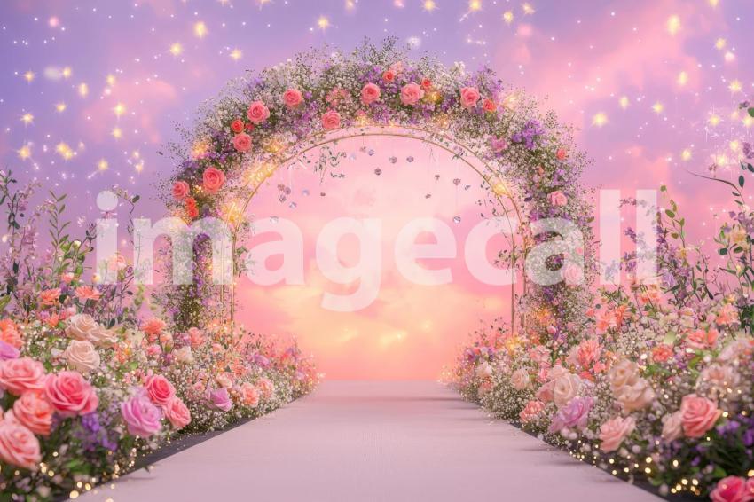 2163 Floral Arch