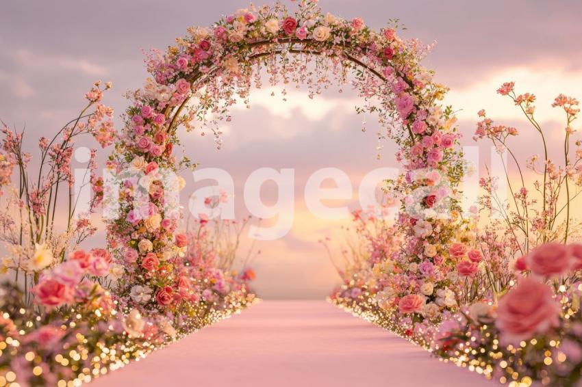 2164 Floral Arch