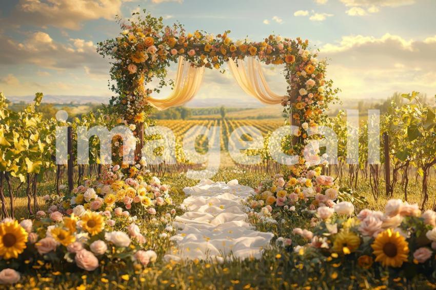 2172 Floral Arch