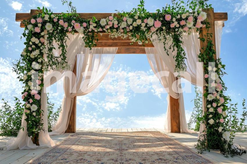 2138 Floral Arch