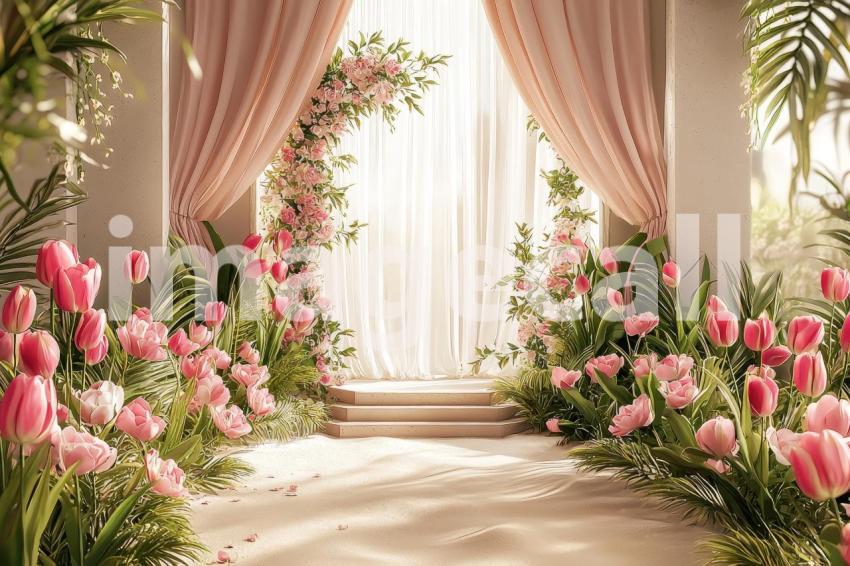 2619 Floral Arch