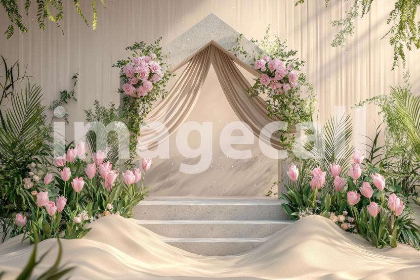 2616 Floral Arch