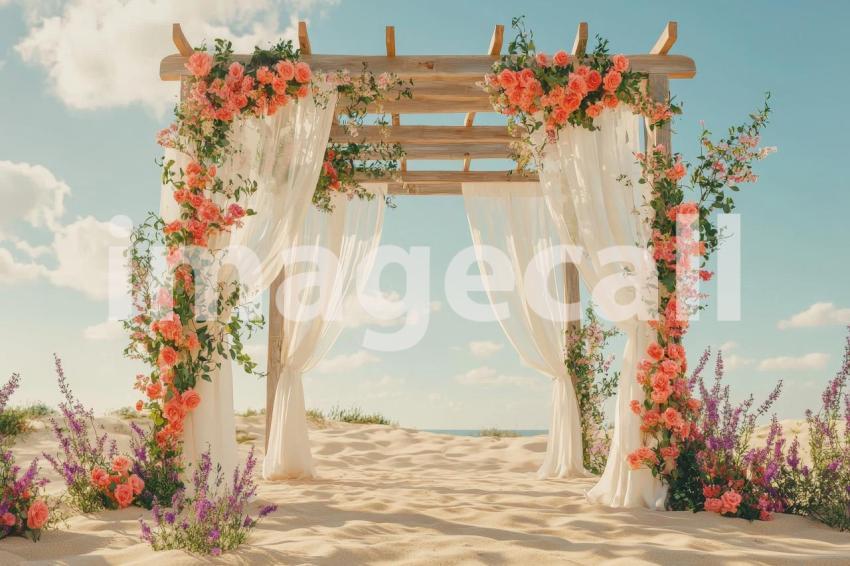 2228 Floral Arch