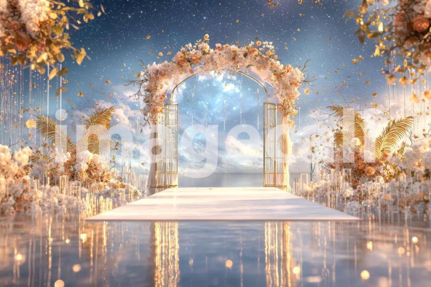 2664 Floral Arch