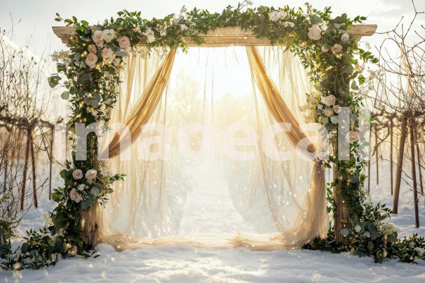 2672 Floral Arch