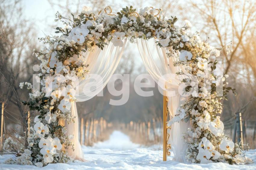 2673 Floral Arch