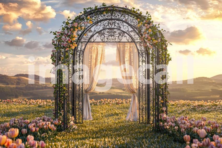 2705 Floral Arch