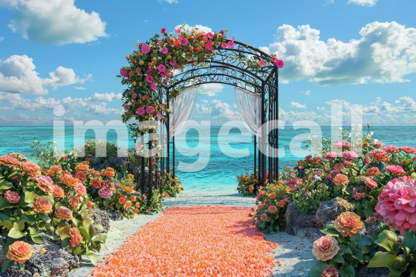 2703 Floral Arch