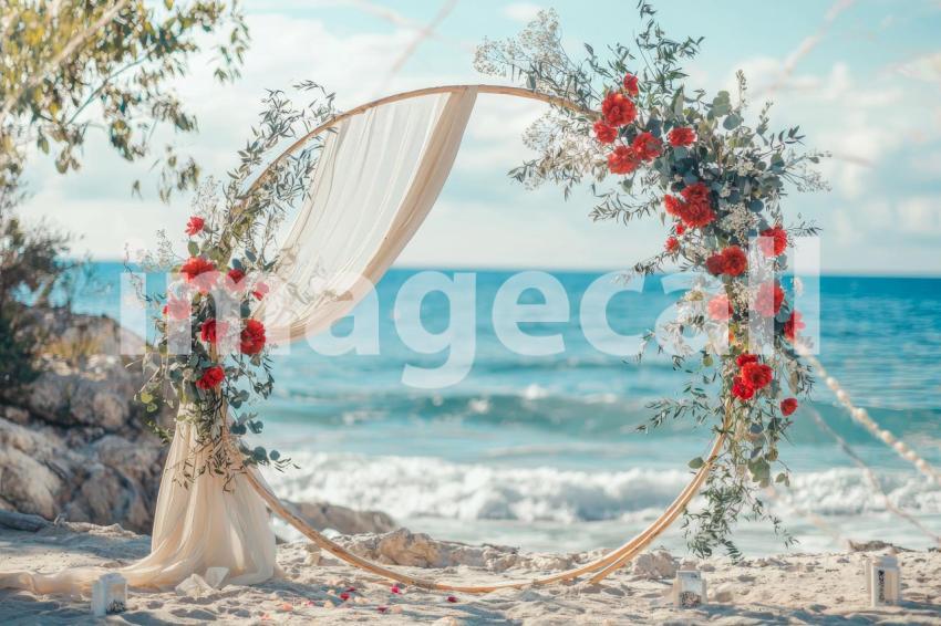 2742 Floral Arch
