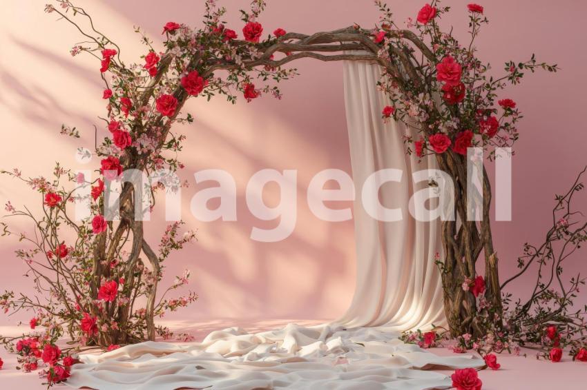 2744 Floral Arch