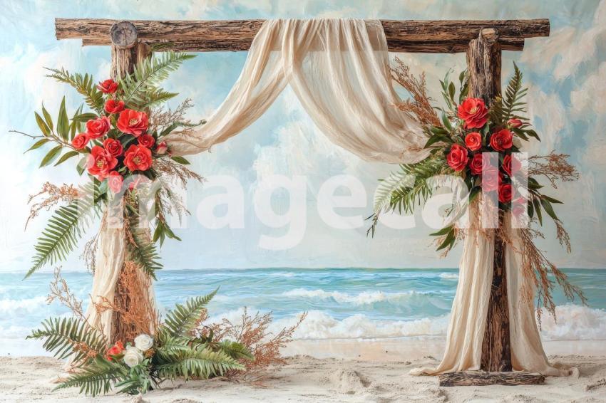 2747 Floral Arch