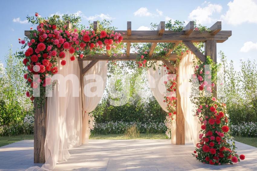 2755 Floral Arch