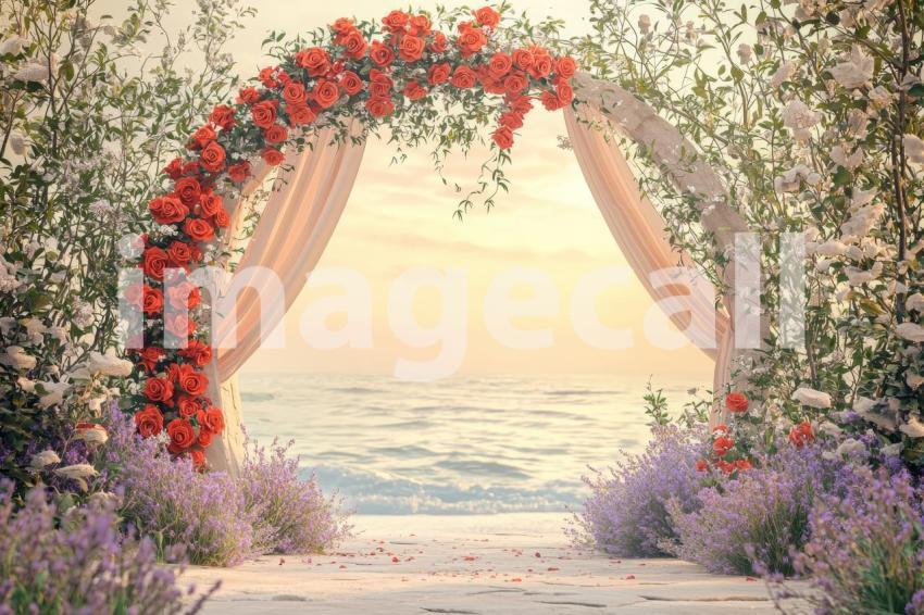 2768 Floral Arch