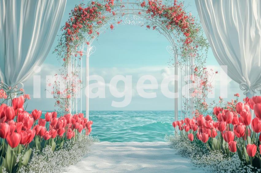 2771 Floral Arch