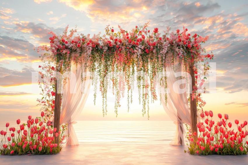 2777 Floral Arch