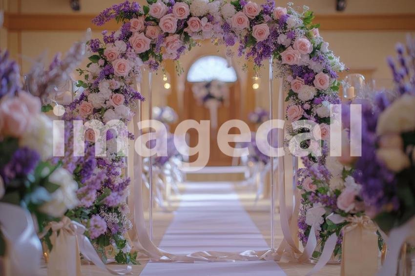 2787 Floral Arch