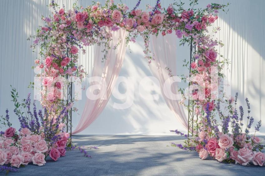 2792 Floral Arch