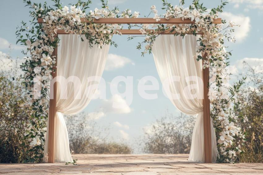 3015 Floral Arch