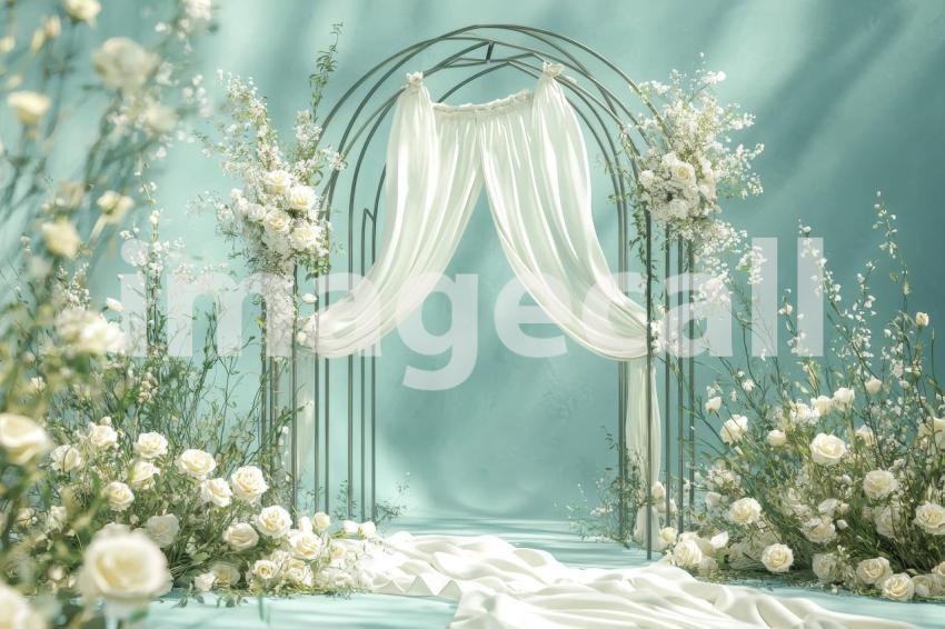 3054 Floral Arch