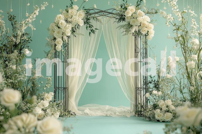 3055 Floral Arch