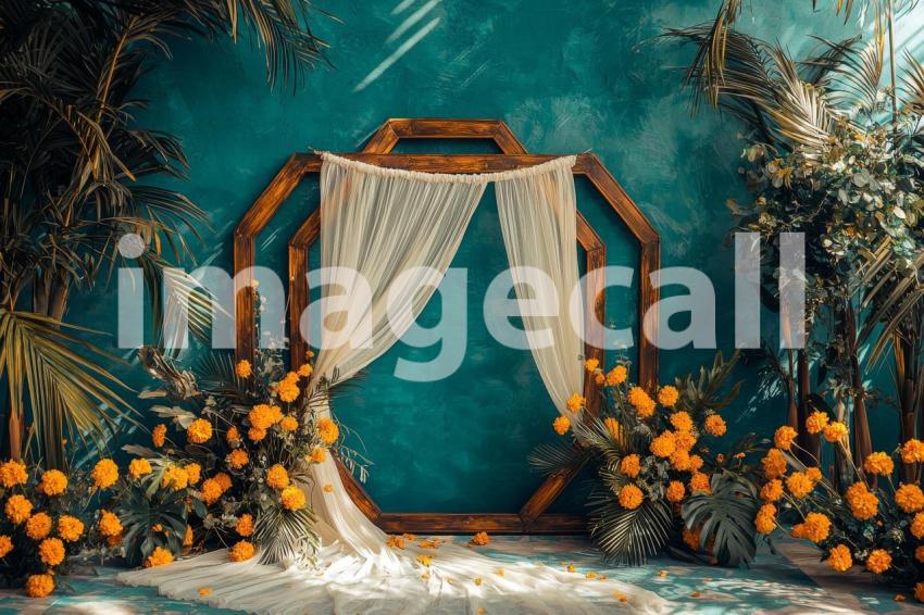3057 Floral Arch