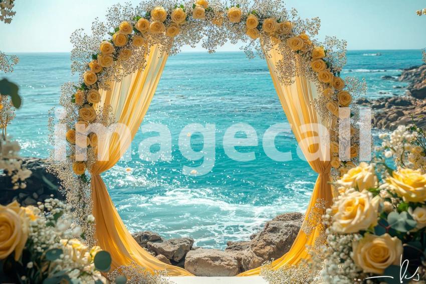 3076 Floral Arch