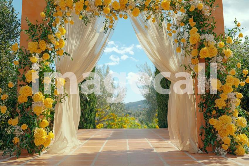 3078 Floral Arch