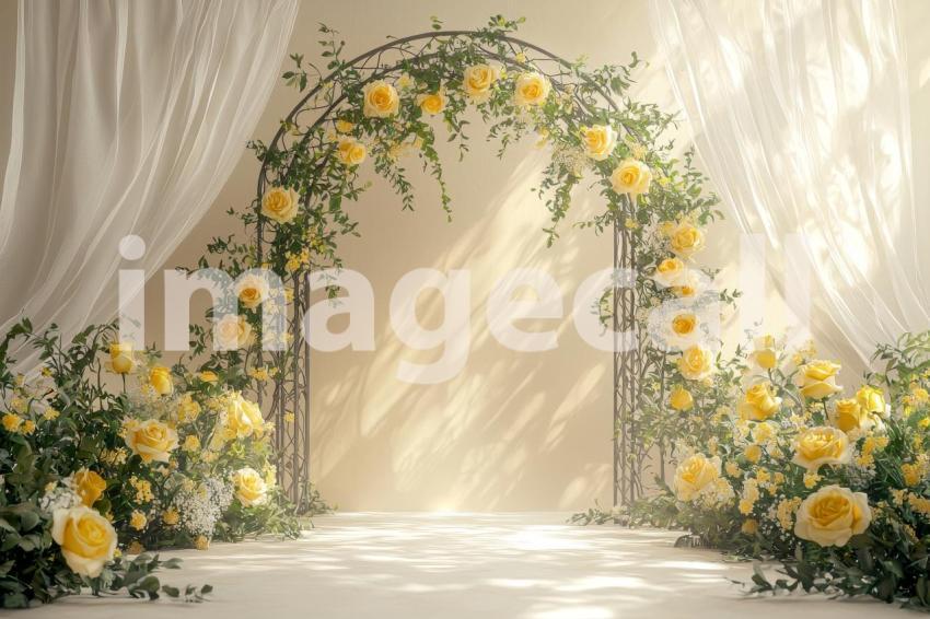 3084 Floral Arch