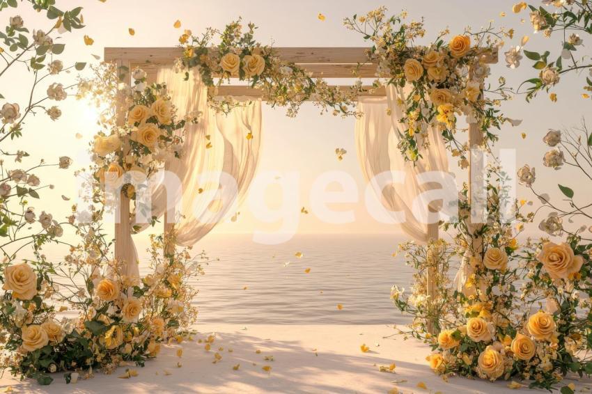 3086 Floral Arch