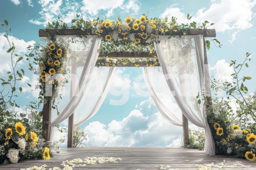 3096 Floral Arch