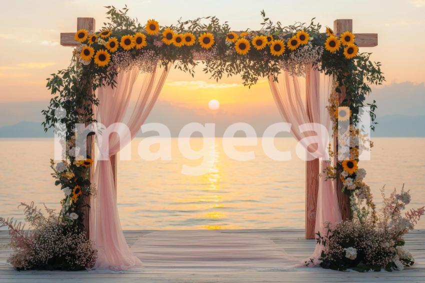 3102 Floral Arch