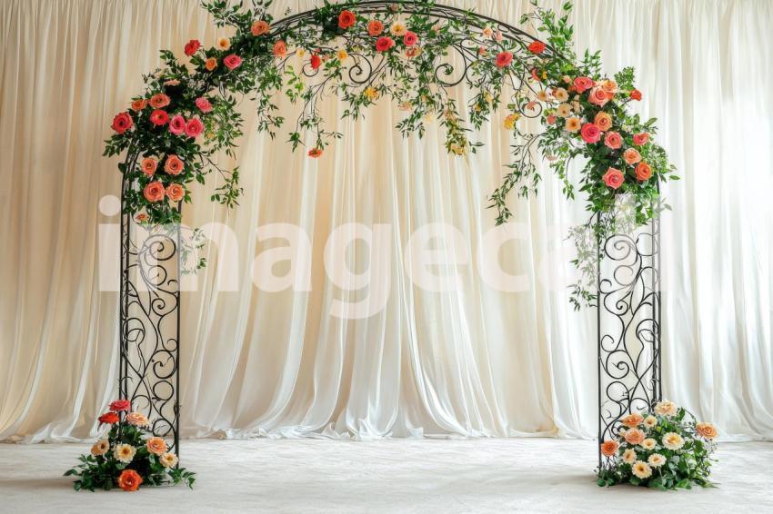 3104 Floral Arch
