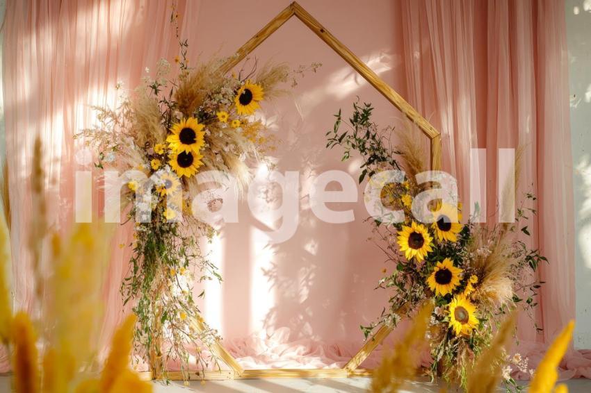 3093 Floral Arch