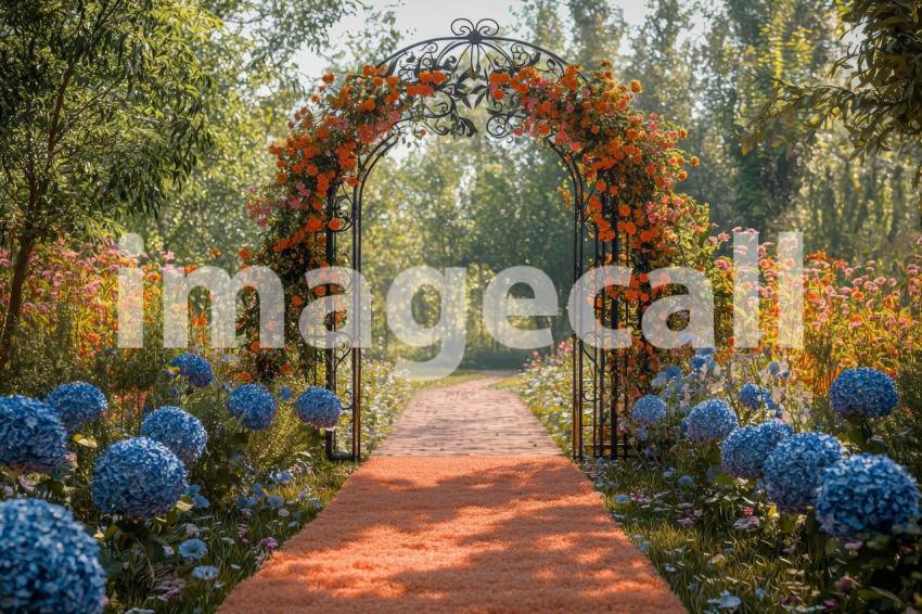2027 Floral Arch