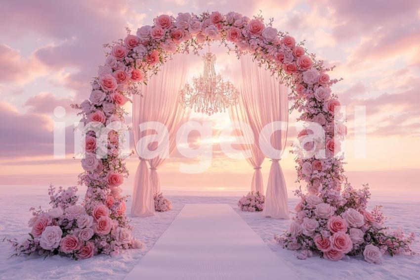 2037 Floral Arch
