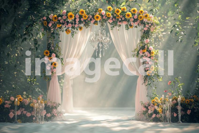 2039 Floral Arch