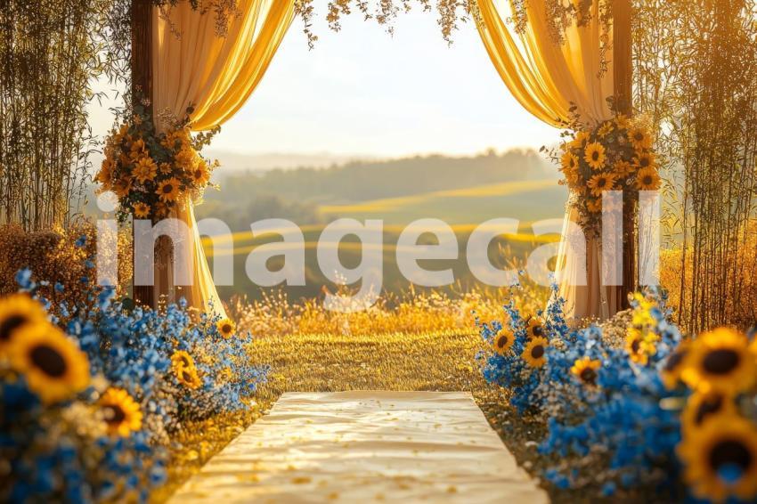 2043 Floral Arch