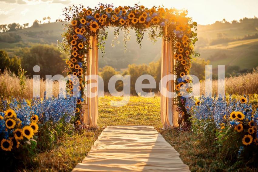 2045 Floral Arch