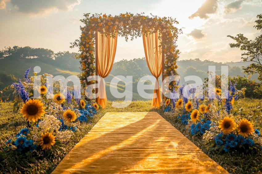 2046 Floral Arch