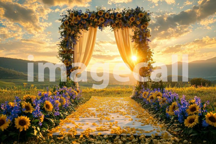2044 Floral Arch