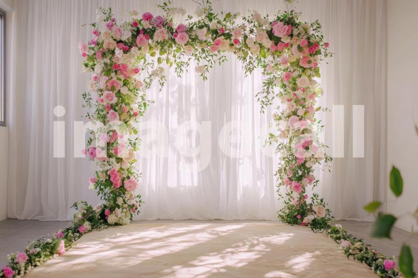 2063 Floral Arch