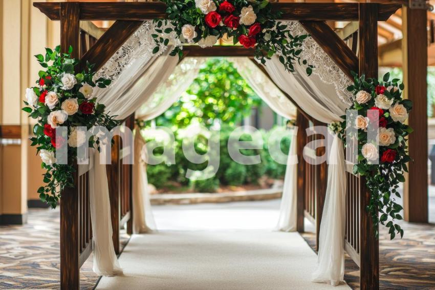 2076 Floral Arch