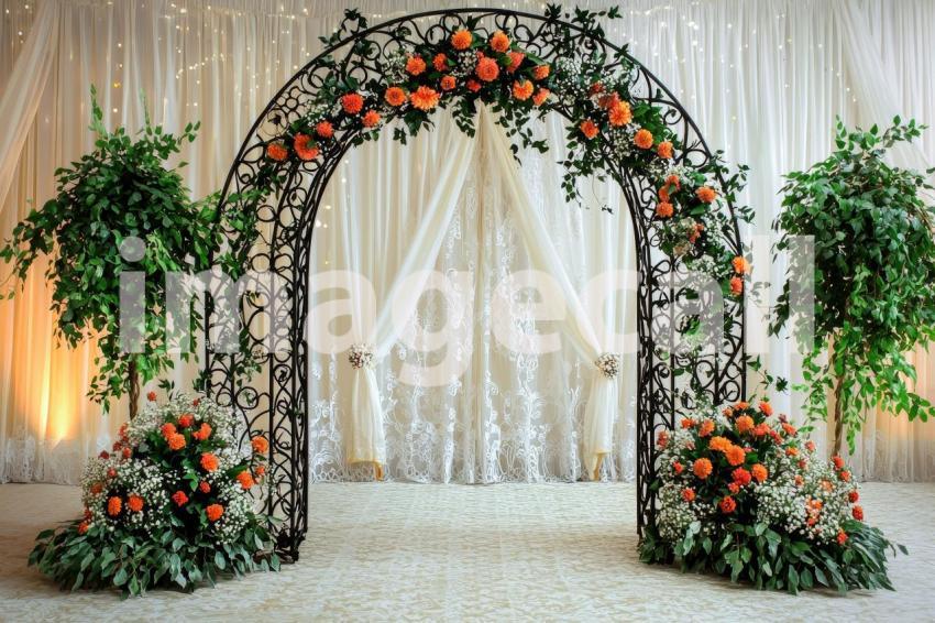 2109 Floral Arch